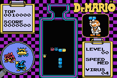 Classic NES Series - Dr. Mario Screenshot 1